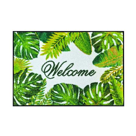 พรม PRAW TROPICAL 50X75 ซม. สีเขียว_0