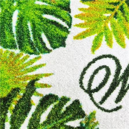 พรม PRAW TROPICAL 50X75 ซม. สีเขียว_2