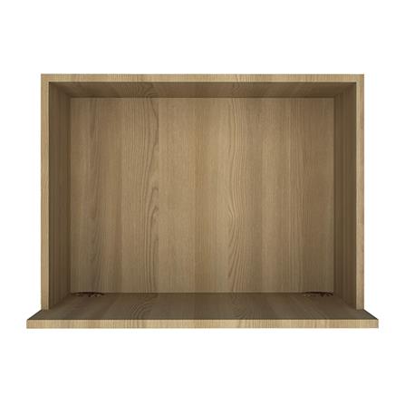 ตู้แขวนวางไมโครเวฟ WPC PARAZZO ENZO 60x45 ซม. สีเนเจอรัลโอ๊ค