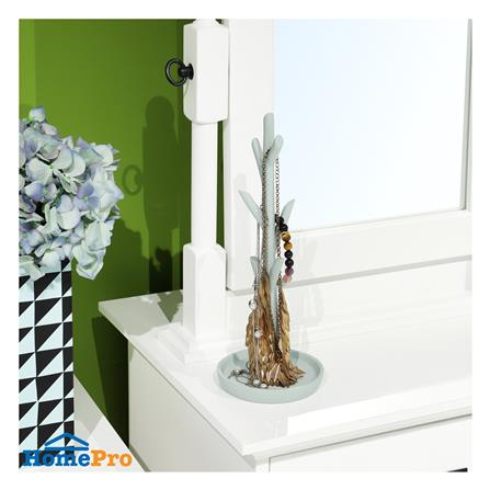 อุปกรณ์จัดเก็บเครื่องประดับ เรซิ่น STACKO WISH13.3X13.3X31.3 ซม. สีเขียว_3