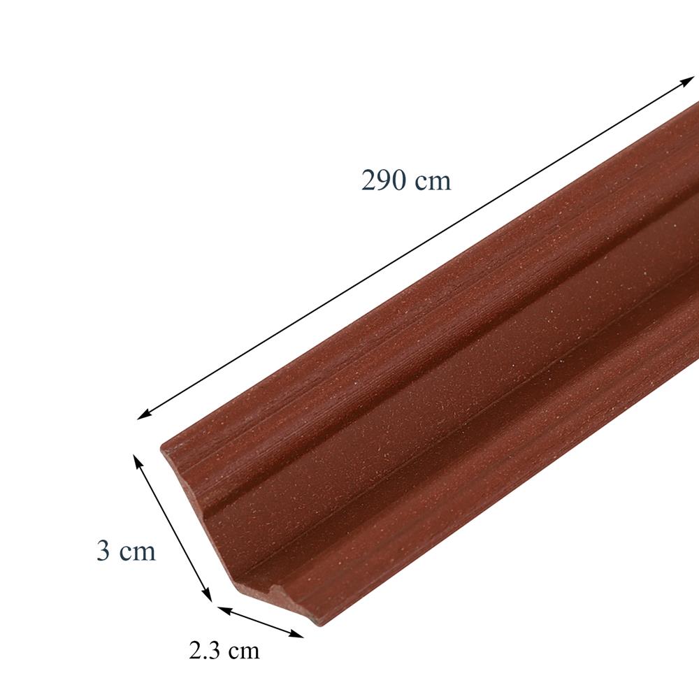 ไม้มอบฝ้าใน WPC CROBERN 3X290X2.3 ซม. สีไม้ประดู่แดง