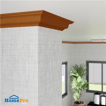บัวฝ้า WPC CROBERN 10X200X1.5 ซม. สีไม้สักทอง_4