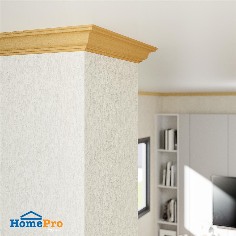 บัวฝ้า WPC CROBERN 7.5X200X1.5 ซม. สีไม้สัก