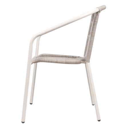 เก้าอี้หวายเทียม SPRING WICKER X สีเทาอ่อน_4