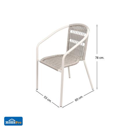 เก้าอี้หวายเทียม SPRING WICKER X สีเทาอ่อน_10