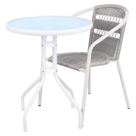 เก้าอี้หวายเทียม SPRING WICKER X สีเทาอ่อน_6