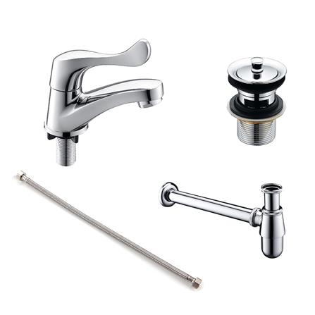 ชุดก๊อกอ่างล้างหน้าเดี่ยว HAFELE 495.62.034 สีโครม