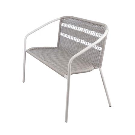 ม้านั่งสนามหวายเทียม SPRING WICKER สีเทาอ่อน_1