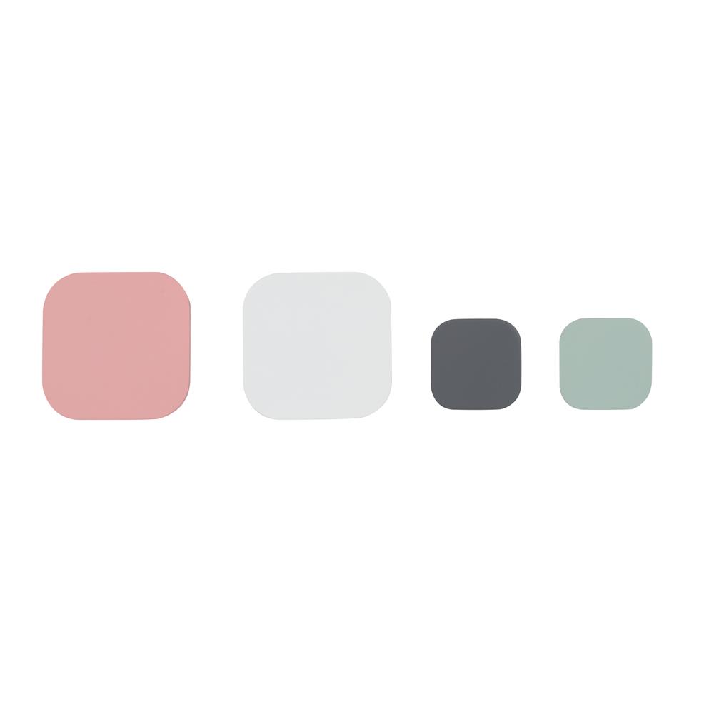 ขอแขวนสี่เหลี่ยม STACKO WISH แพ็ก 4 ชิ้น