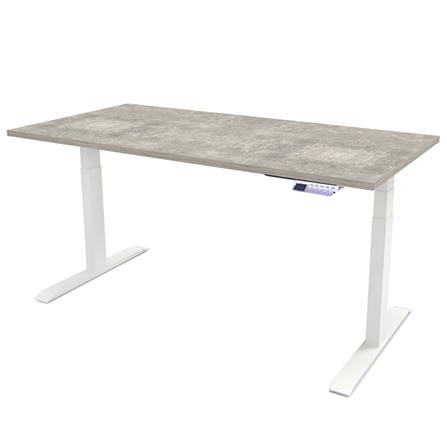 โต๊ะปรับระดับ ERGOTREND SIT 2 STAND GEN 4 150 ซม. สี CONCRECT/ขาว