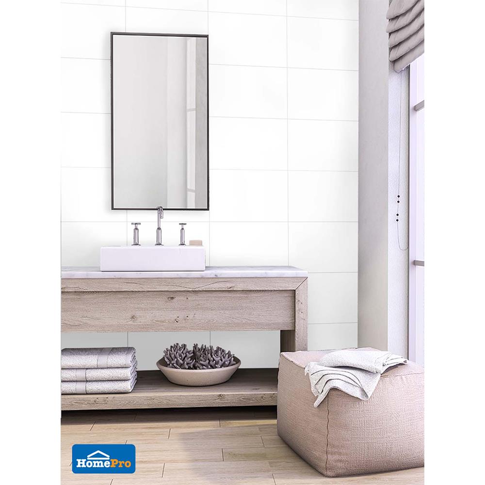 กระเบื้องผนัง 30x45 ซม. เอมมาลิน ไวท์ II 0.81M2