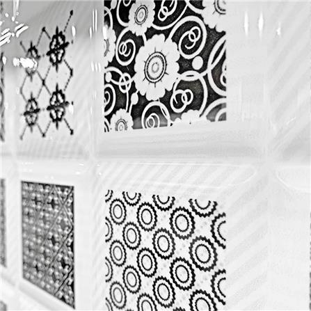 กระเบื้องผนัง 30x45 ซม. TARA ครีดกลาง ขาว-ดำ II 0.81M2_1