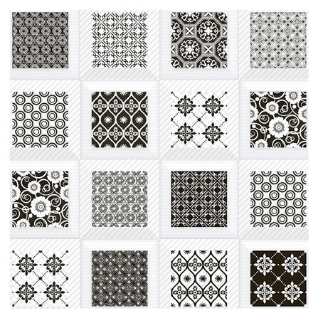 กระเบื้องผนัง 30x45 ซม. TARA ครีดกลาง ขาว-ดำ II 0.81M2_2