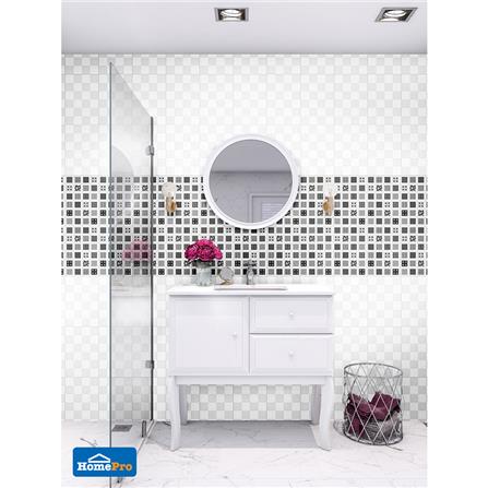 กระเบื้องผนัง 30x45 ซม. TARA ครีดกลาง ขาว-ดำ II 0.81M2_5