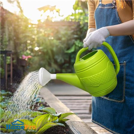 บัวรดน้ำปลามังกร SPRING 10 ลิตร สีเขียว_4