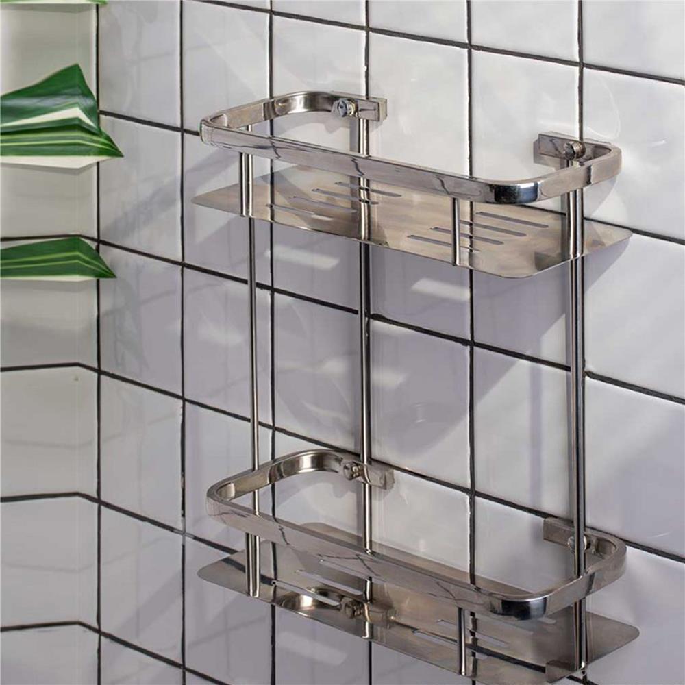 ตะแกรงวางของ 2 ชั้น RASLAND RA B20122 สเตนเลส