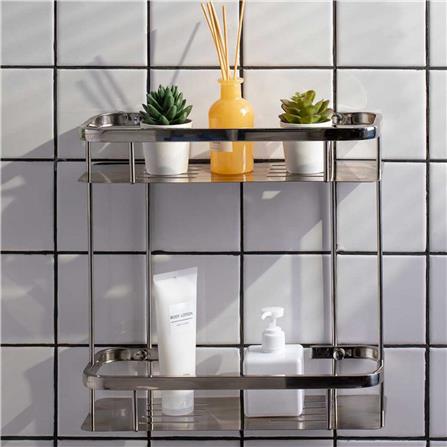 ตะแกรงวางของ 2 ชั้น RASLAND RA B20122 สเตนเลส_2