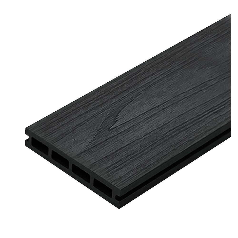 ไม้พื้นภายนอก WATSADUNIYOM TIMELESS 13.5X240X2.5 ซม. สีดำ