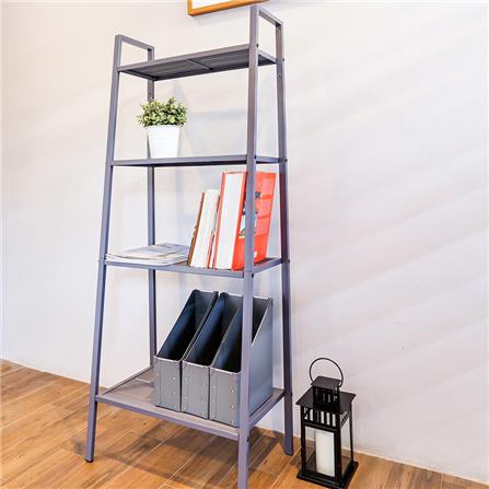 ชั้นวางของโล่งเหล็ก 4 ชั้น CTREND 60 ซม. สีเทา_2