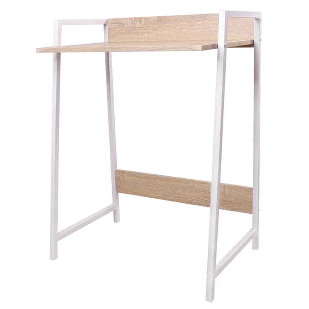 โต๊ะทำงานไม้ CTREND GR-002 64 ซม. สีบีช/ขาว