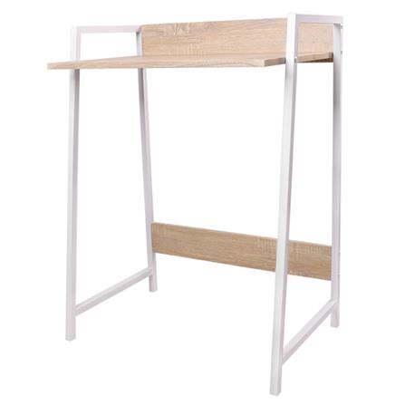 โต๊ะทำงานไม้ CTREND GR-002 64 ซม. สีบีช/ขาว_0