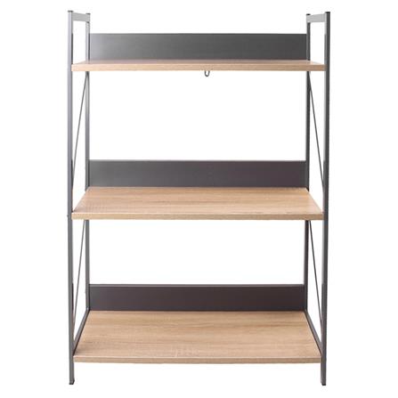 ชั้นวางของโล่ง 3 ชั้น CTREND GR-008 สีเทา_1