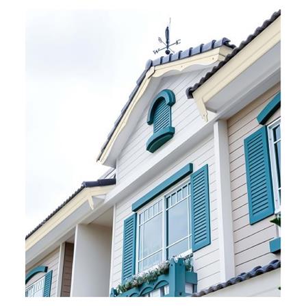 ไม้เชิงชาย CONWOOD หน้า 6 นิ้ว 15X305X1.6 ซม. สีขาวงาช้าง_2