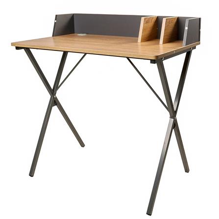 โต๊ะทำงานไม้ CTREND GR-003 สีไม้ธรรมชาติ/เทา_0