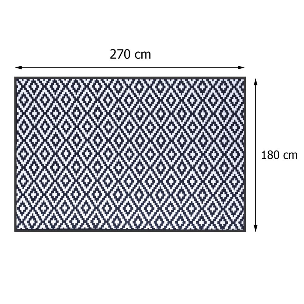 เสื่ออเนกประสงค์ MAT-ER MERRY MERRY 180x270 ซม. สีดำ