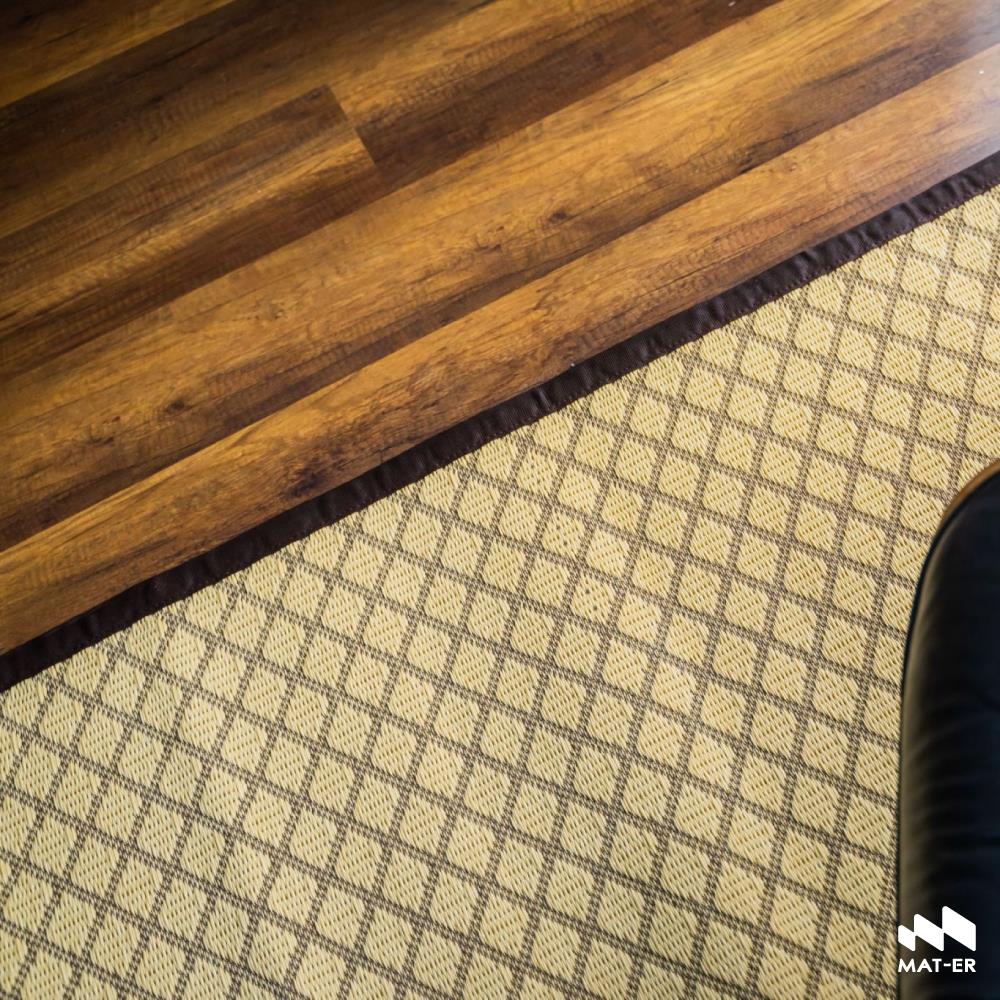 เสื่ออเนกประสงค์ MAT-ER TENDEROUS (EARTH TONE) SIZE M 150x240 ซม. สีน้ำตาล/ครีม