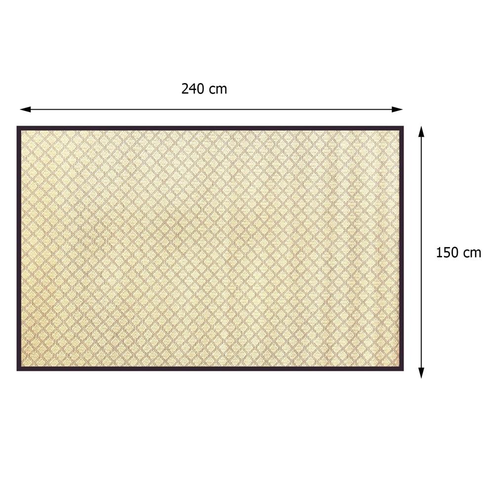 เสื่ออเนกประสงค์ MAT-ER TENDEROUS (EARTH TONE) SIZE M 150x240 ซม. สีน้ำตาล/ครีม