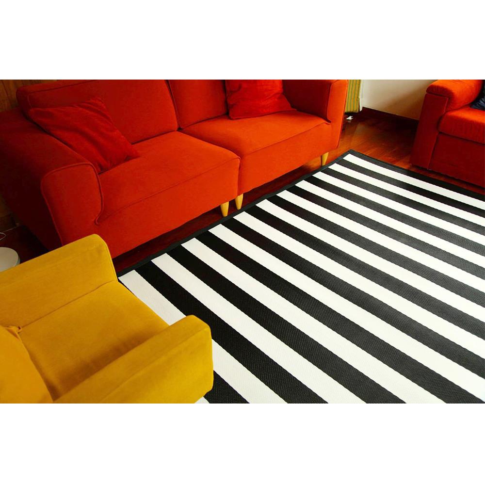 เสื่ออเนกประสงค์ MAT-ER ZEBRA 150x240 ซม. สีขาว/ดำ