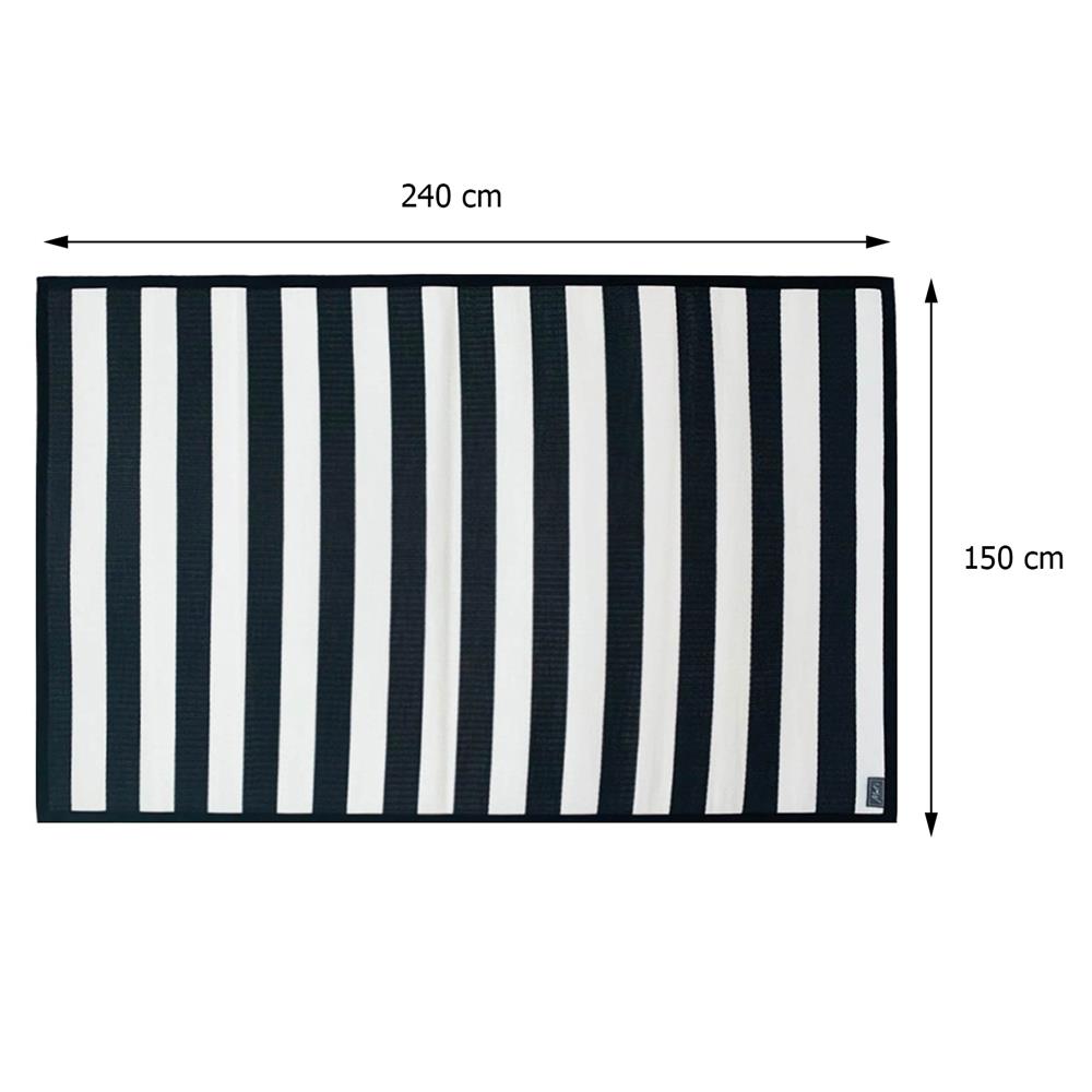 เสื่ออเนกประสงค์ MAT-ER ZEBRA 150x240 ซม. สีขาว/ดำ