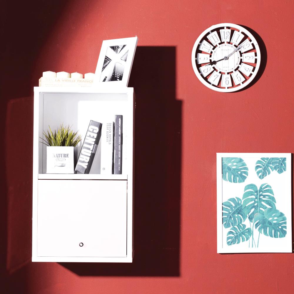 ตู้แขวนผนัง KIOSK HOD-40 WH เหล็ก สีขาว