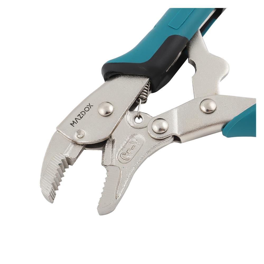 คีมล็อกปากโค้ง CRV MAZDOX W031101 5 นิ้ว