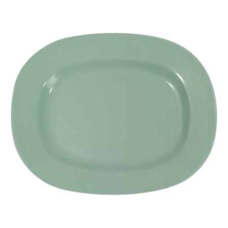 จานเปลเหลี่ยม UNICA 12 นิ้ว สีเขียว_0