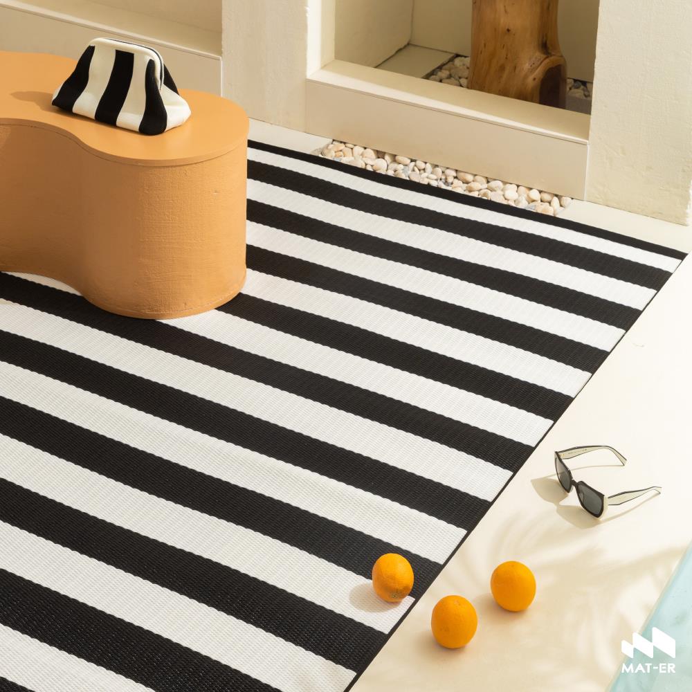 เสื่ออเนกประสงค์ MAT-ER ZEBRA 180x270 ซม. สีขาว/ดำ