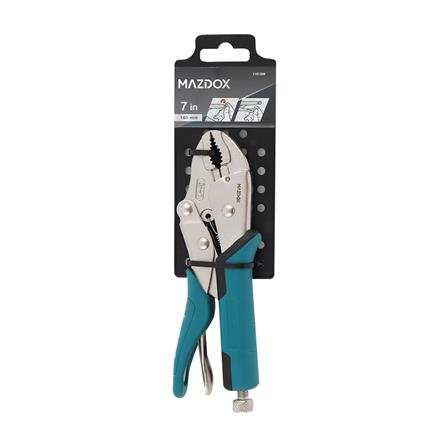 คีมล็อกปากโค้ง CRV MAZDOX W031094 7 นิ้ว_4