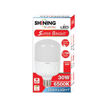 หลอด LED SHINING SUPER BRIGHT DAYLIGHT 30 วัตต์ E27_1