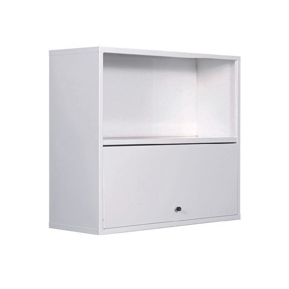 ตู้แขวนผนัง KIOSK HOD-80 WH/WH เหล็ก สีขาว