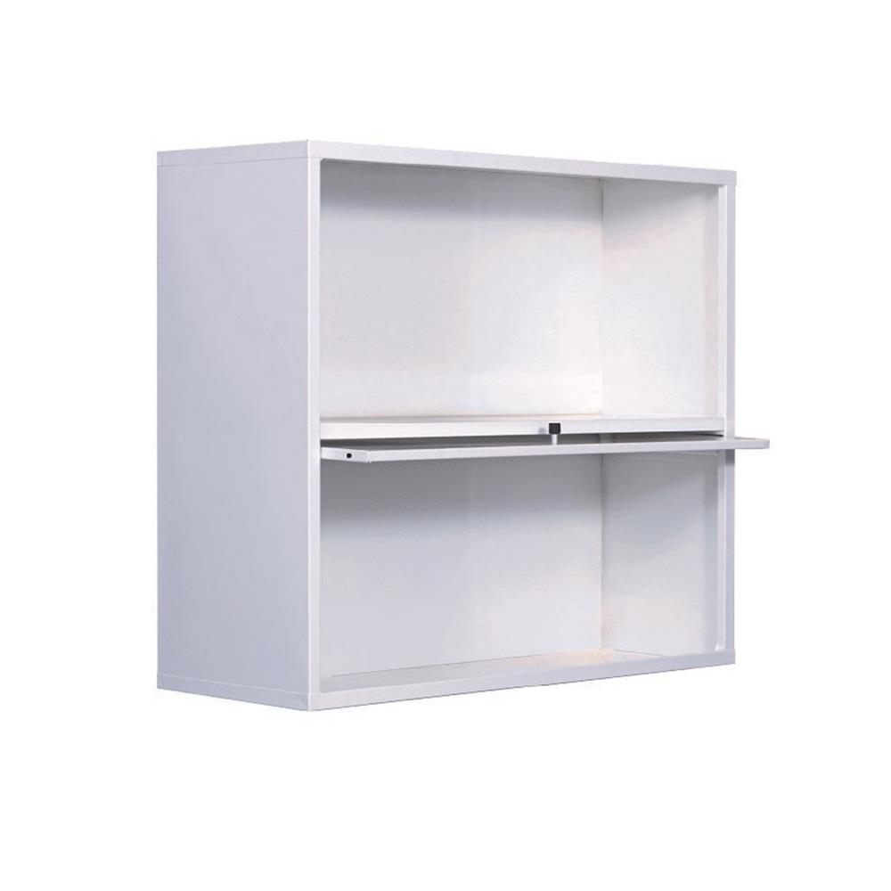 ตู้แขวนผนัง KIOSK HOD-80 WH/WH เหล็ก สีขาว