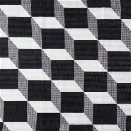 เสื่ออเนกประสงค์ MAT-ER TILES 3D Size M 150x240 ซม. สีดำ/ขาว_1