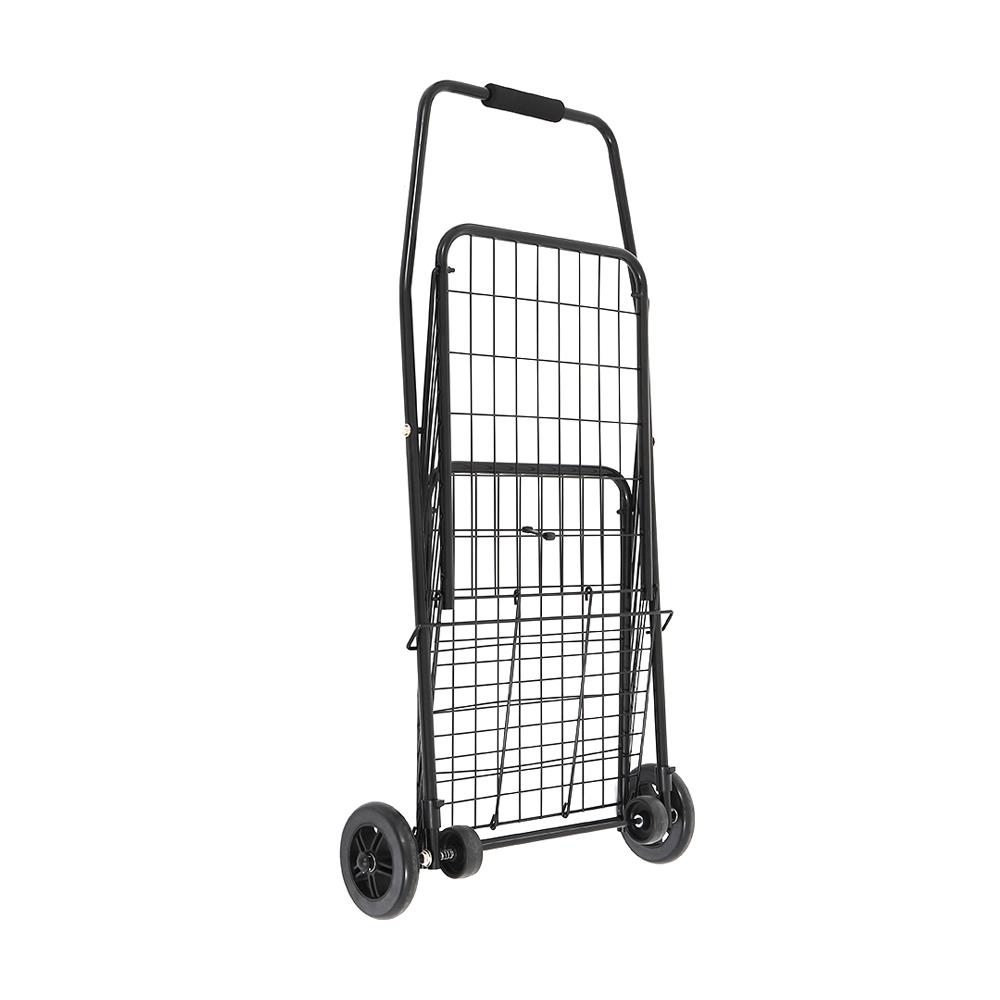 รถเข็นช้อปปิ้งพร้อมกระเป๋า MATALL CMAT004 30 กก. สีดำ