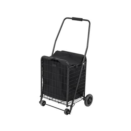 รถเข็นช้อปปิ้งพร้อมกระเป๋า MATALL CMAT004 30 กก. สีดำ_0