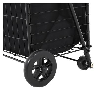 รถเข็นช้อปปิ้งพร้อมกระเป๋า MATALL CMAT004 30 กก. สีดำ_4