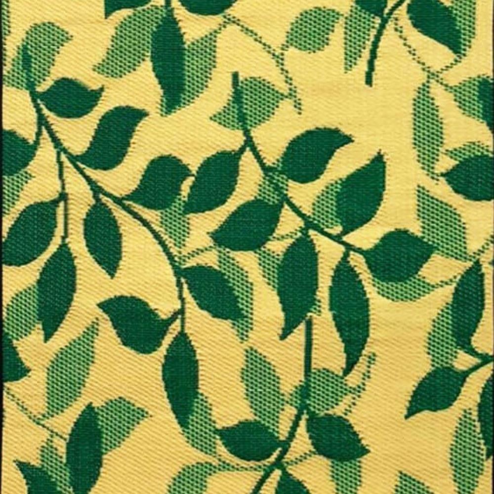 เสื่ออเนกประสงค์ MAT-ER LEAVES 90x200 ซม. สีเขียว/ครีม