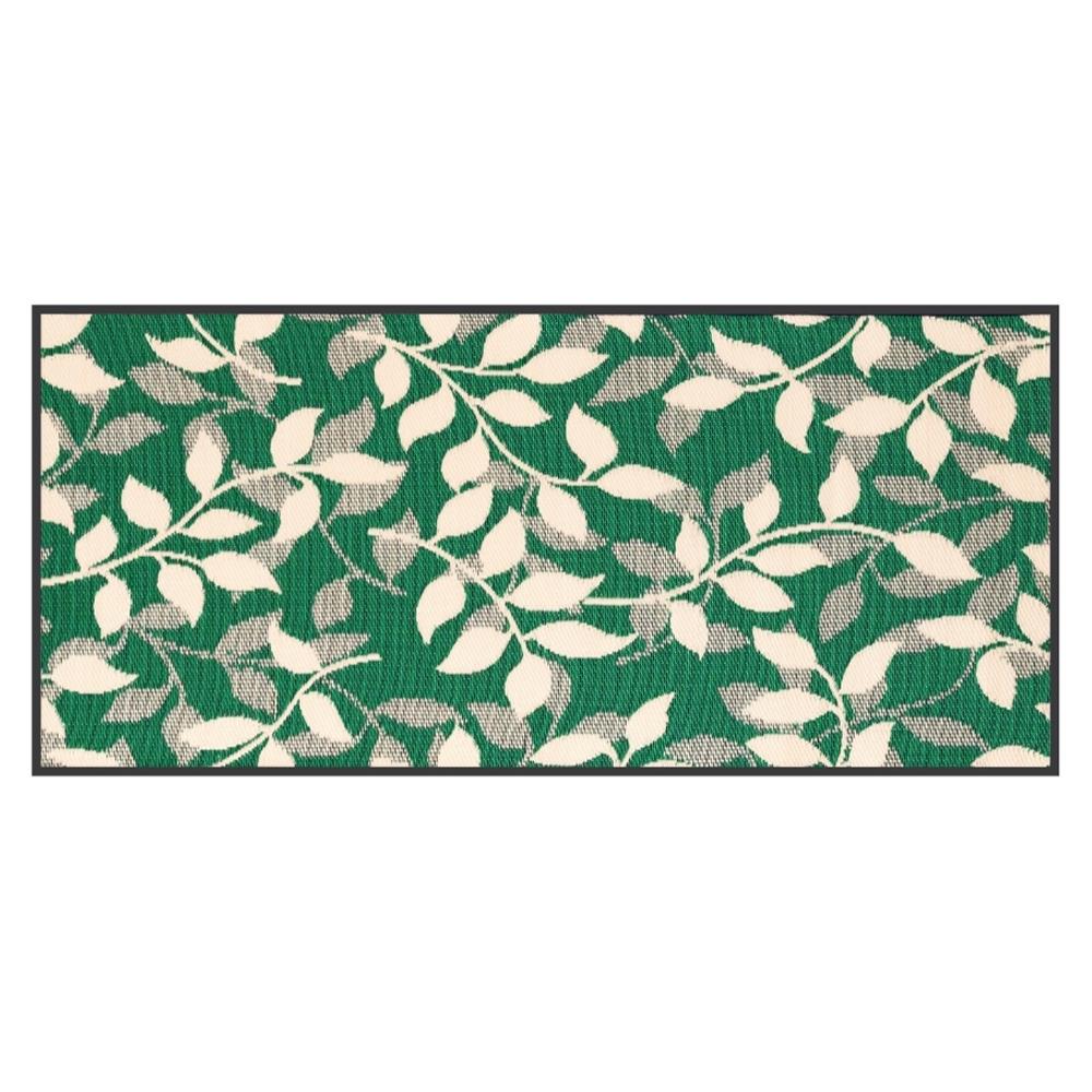 เสื่ออเนกประสงค์ MAT-ER LEAF SIZE S 90x200 ซม. สีเขียว/ครีม