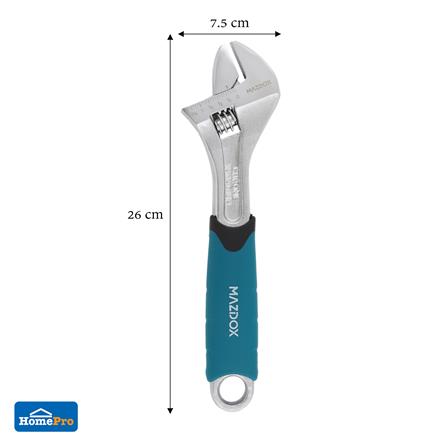 ประแจเลื่อน MAZDOX W072010 10 นิ้ว_3