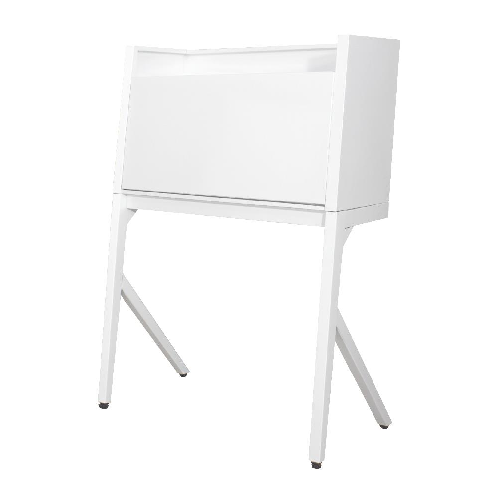 โต๊ะทำงานเหล็ก KIOSK BV-01 90 ซม. สีขาว