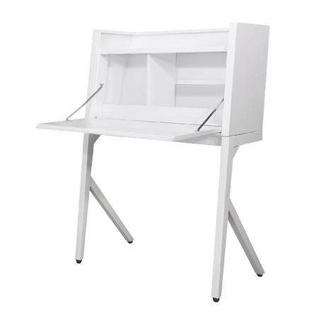 โต๊ะทำงานเหล็ก KIOSK BV-01 90 ซม. สีขาว_0